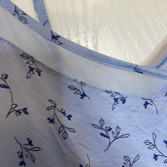 Jockey Cooling Comfort Cami Sleepshirt Gown Faint Floral XL - Picture 5 of 13